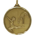52mm Quality Mixed Gymnastics Medal