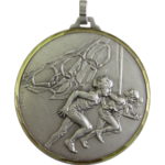 Brass Faceted Athletics Medal