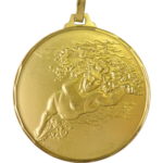 52mm Quality Female Swimming Medal