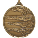 52mm Quality Male Swimming Medal