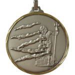 52mm Quality 5 Male Swimmers Medal