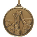 52mm Quality Basketball Medal