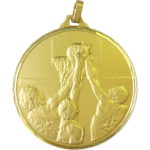 52mm Quality Basketball Medal