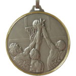 52mm Quality Basketball Medal