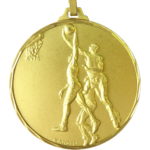 52mm Quality Basketball Medal