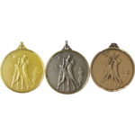 52mm Quality Female Basketball Medal