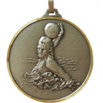 52mm Quality Water Volleyball Medal