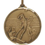 52mm Quality Volleyball Medal