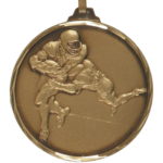 52mm Quality American Football Medal