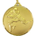 C52mm Quality American Football Medal