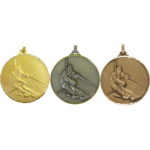 52mm Quality Skiing Medal