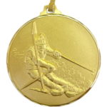 52mm Quality Skiing Medal