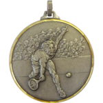 52mm Quality Male Tennis Medal