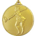 52mm Quality Female Tennis Medal