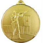 52mm Quality Clay Pigeon Shooting Medal