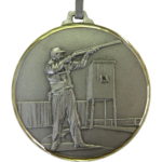 52mm Quality Clay Pigeon Shooting Medal