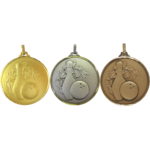 52mm Quality Ten Pin Medal