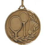 52mm Quality Badminton Medal