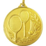 52mm Quality Badminton Medal