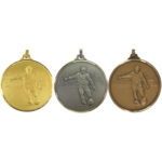 52mm Quality Football Kick Medal