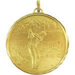 52mm Quality Male Golf Medal