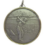 52mm Quality Male Golf Medal