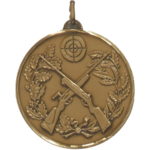 52mm Quality Crossed Rifle Medal