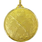 52mm Quality Crossed Rifle Medal