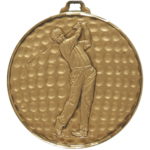 52mm Quality Male Golf Medal