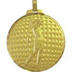 52mm Quality Female Golf Medal