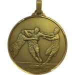 52mm Quality Rugby Medal