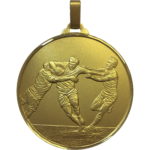 52mm Quality Rugby Medal