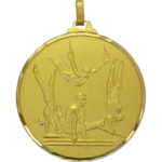 52mm Quality Male Gymnastics Medal