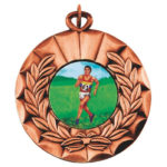 Wreath Medal with Coloured Centre