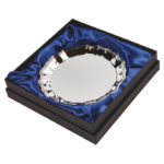 Nickel Plated Salver in Presentation Case