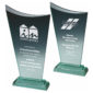Premium Curve Edge Jade Glass Award