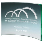 Jade Curve Glass Award