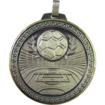 70mm Quality Football Stadium Wreath Medal