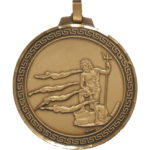 70mm Quality Female Swimming Medal