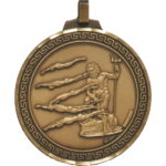 70mm Quality Male Swimming Medal