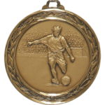 60mm Quality Football Medal