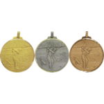 70mm Quality Golfer Medal