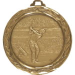 60mm Quality Golf Medal