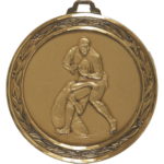 60mm Quality Rugby Medal