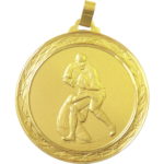 60mm Quality Rugby Medal