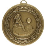 50mm Economy Laurel Wreath Football Shoot Medal