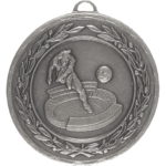 50mm Economy Laurel Wreath Football Shoot Medal