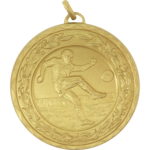 50mm Economy Laurel Wreath Football Volley Medal