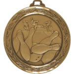 60mm Quality Ten Pin Bowling Medal