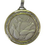 60mm Quality Ten Pin Bowling Medal